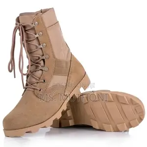 High-Top Military Boots 'Black / Jungle / Brown Sizes 40-45
