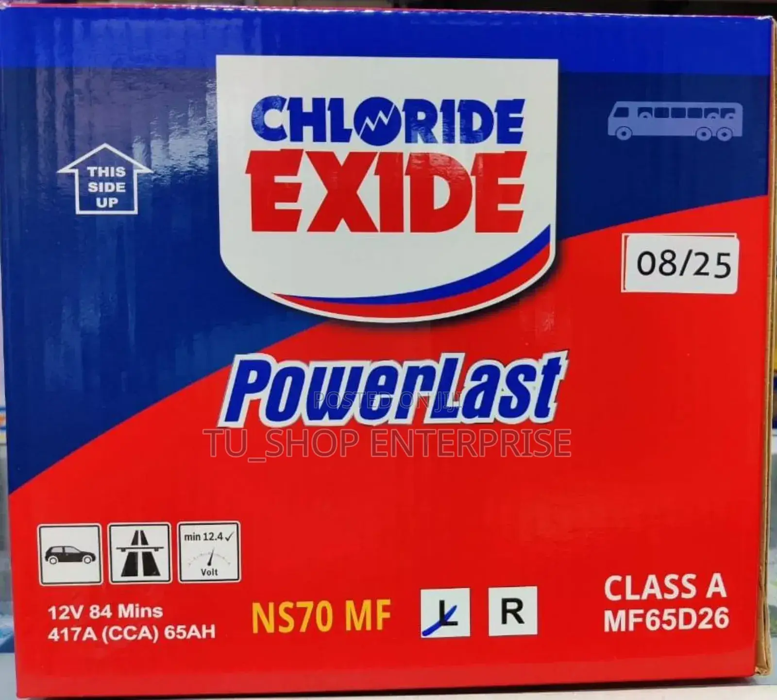 *Chloride Battery N70 Powerlast