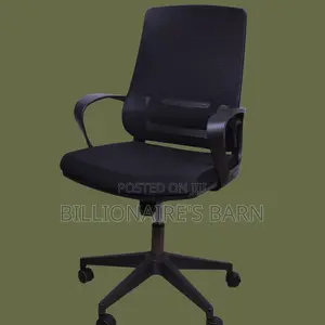 Midnight Black Mesh Office Chair