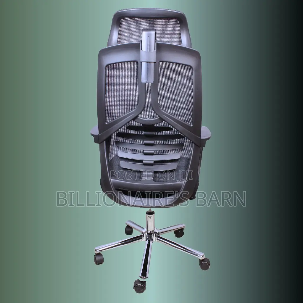 Office Chair With Mesh Back And Headrest