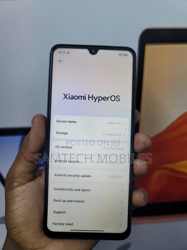 Xiaomi Redmi 14C 256 GB Blue - thumbnail 3