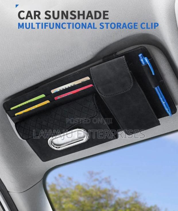 Multi-purpose Sun Visor Organizer