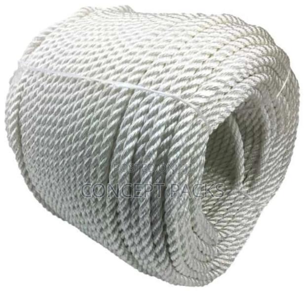 20mm X 200mtrs White Nylon 3 Strand Rope