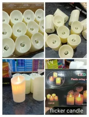 Led Plastic Swing Candle