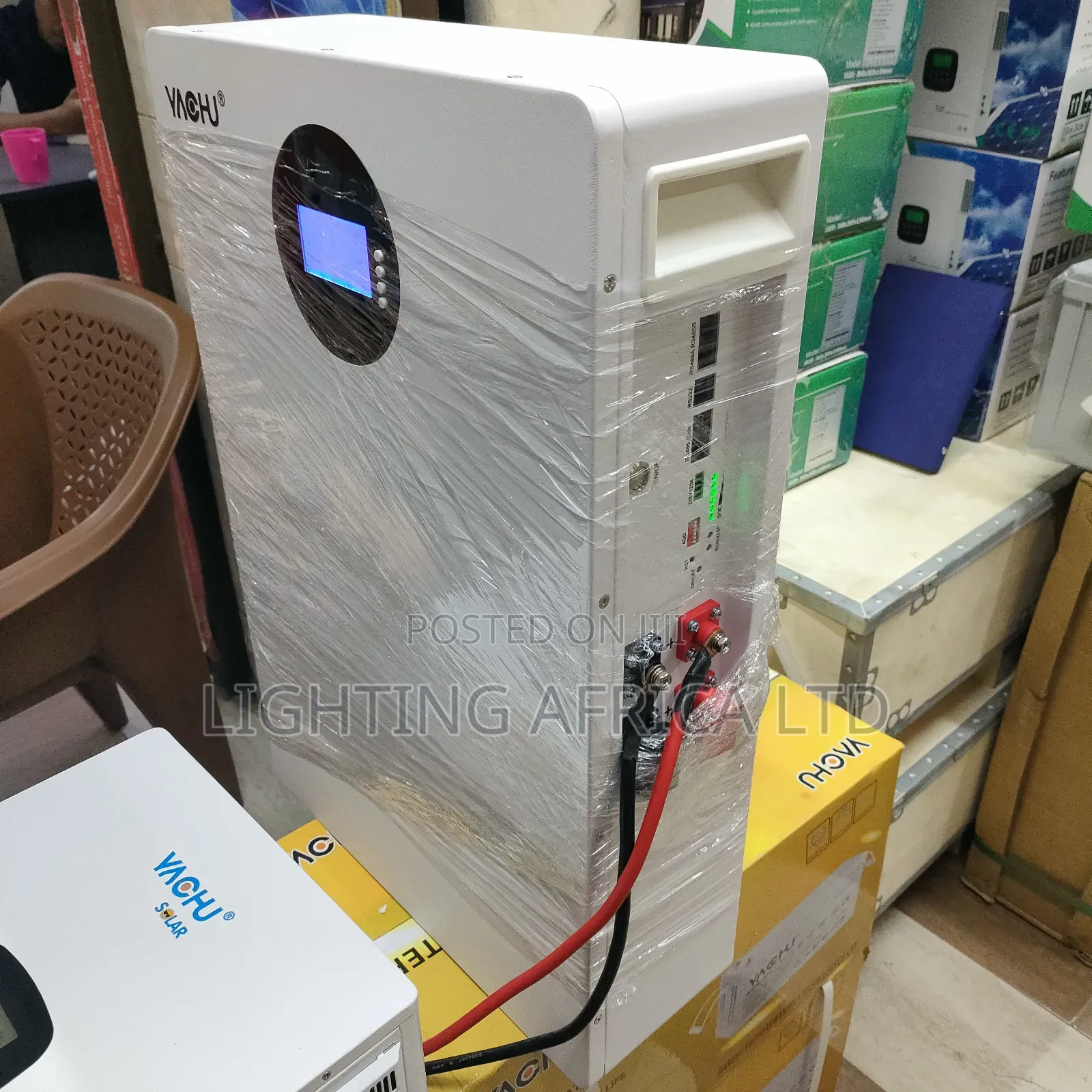 Improved Yachu 5.12kwh - 48v Lithium Ion Battery 6000 Cycle Lifepo4
