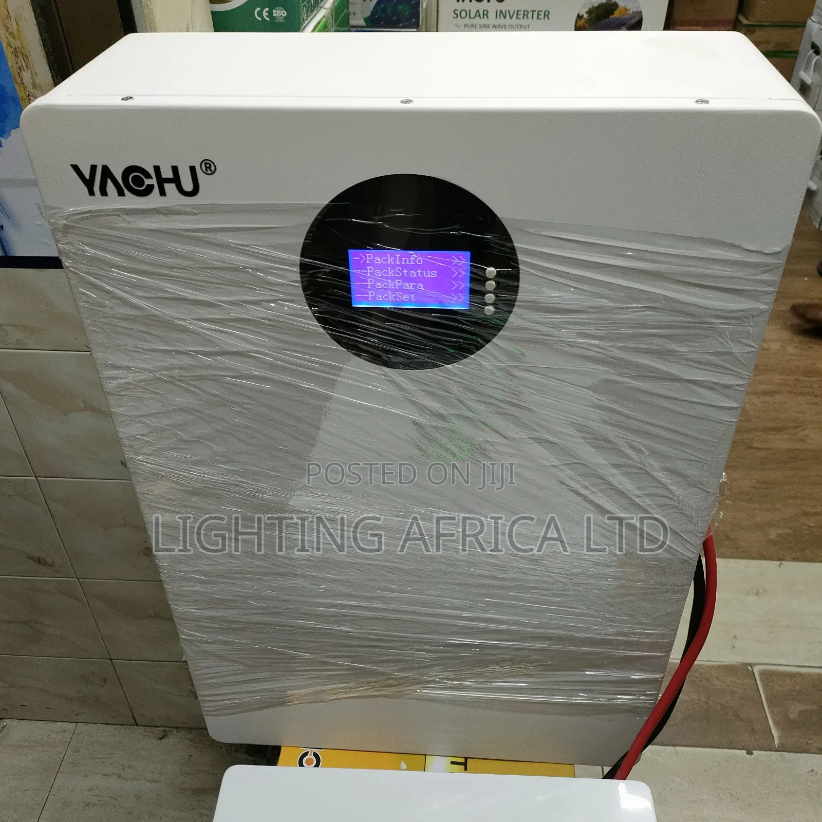 Improved Yachu 5.12kwh - 48v Lithium Ion Battery 6000 Cycle Lifepo4