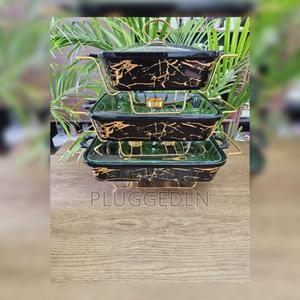 Ceramic Cheffing/Serving Dishes ,3 PCS Per Set - thumbnail 2