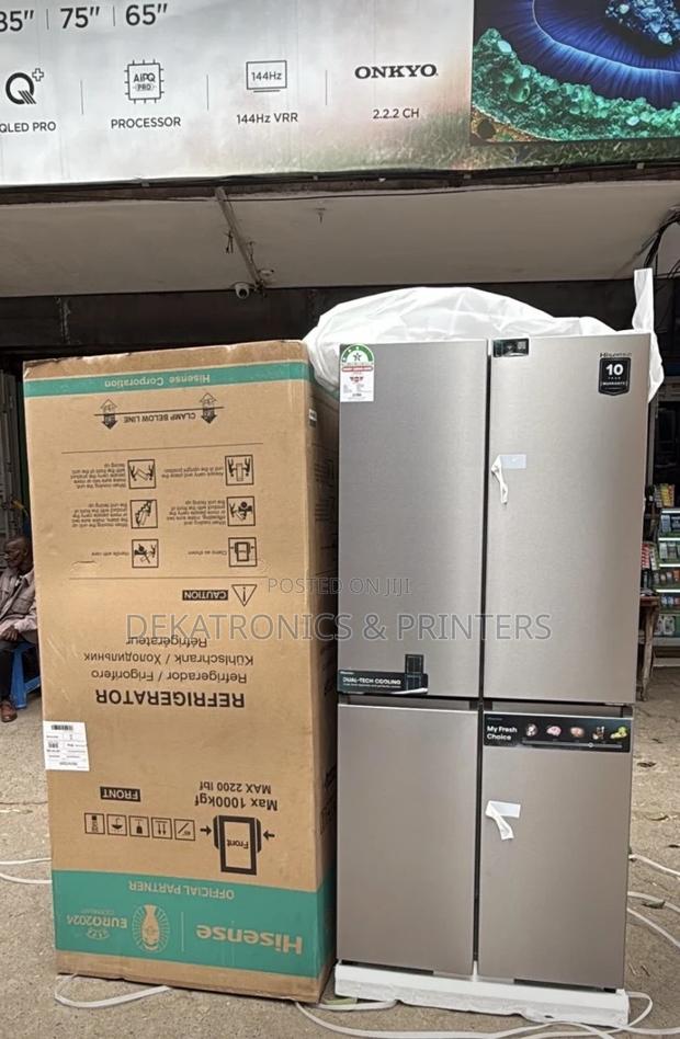Hisense 470 Liters Four Door Fridge Wifi Embedded - thumbnail 2