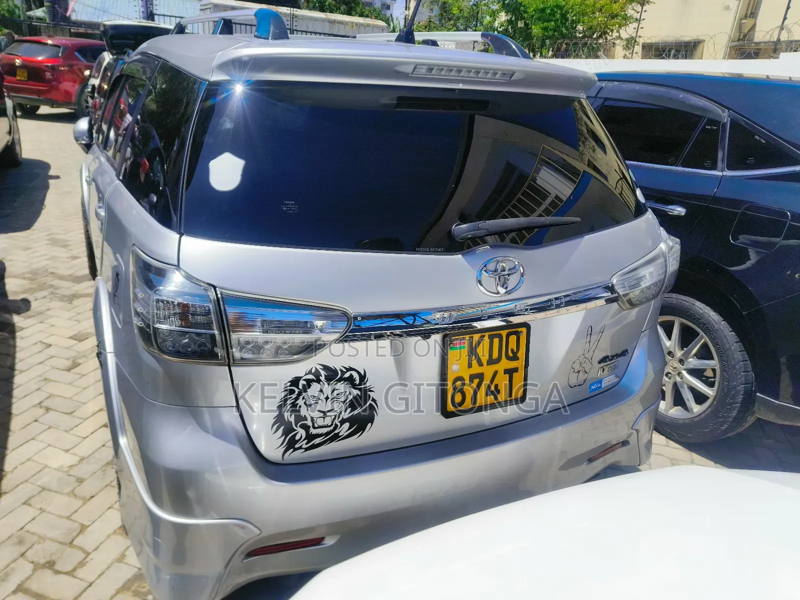 Toyota Wish 2017 Silver