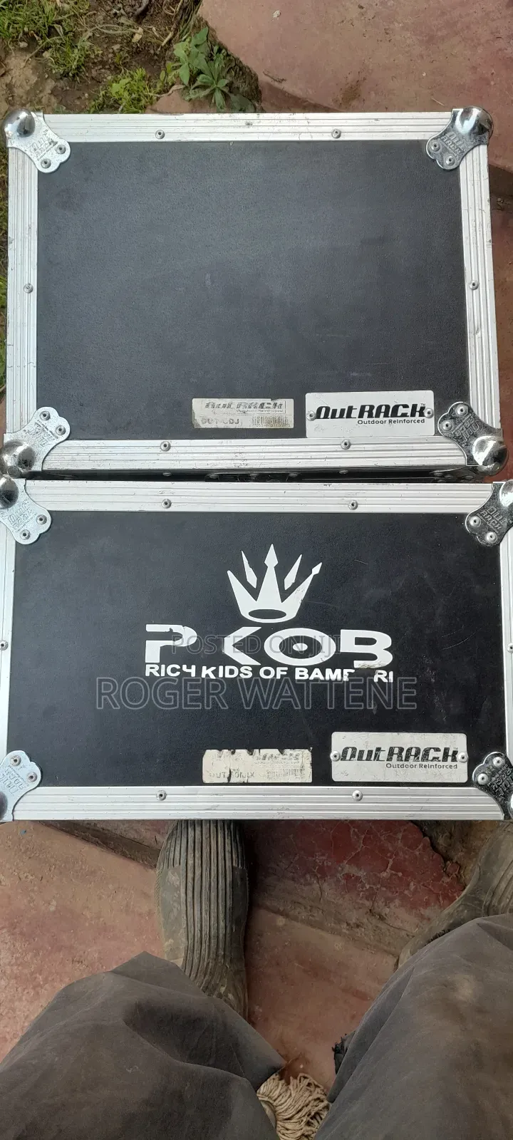 CDJ and Mixer Outback Flight Case