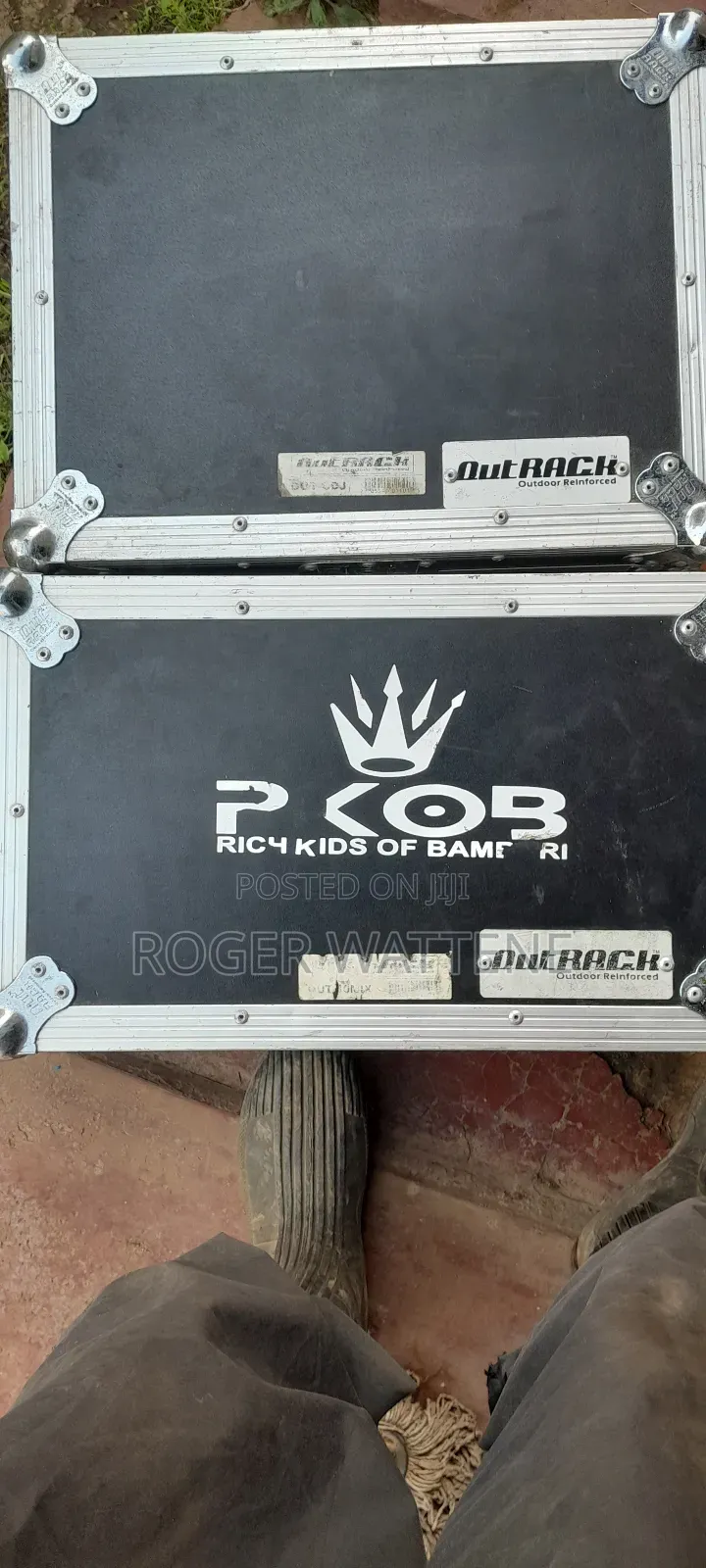 CDJ and Mixer Outback Flight Case