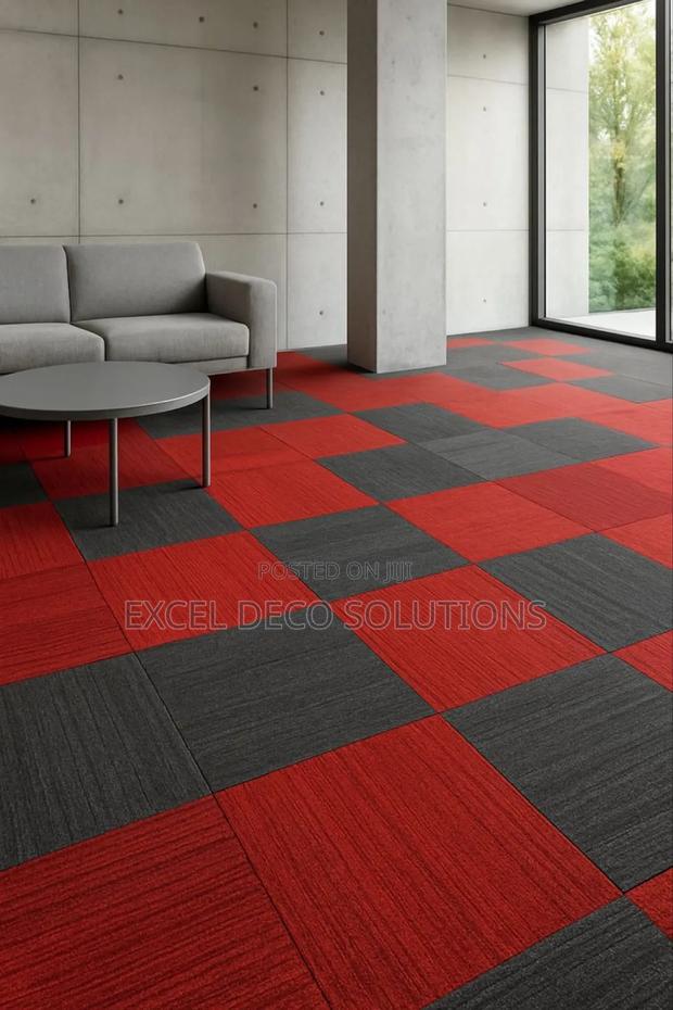 5. Affordable Carpet Tiles for Stylish Interior Makeover - main view