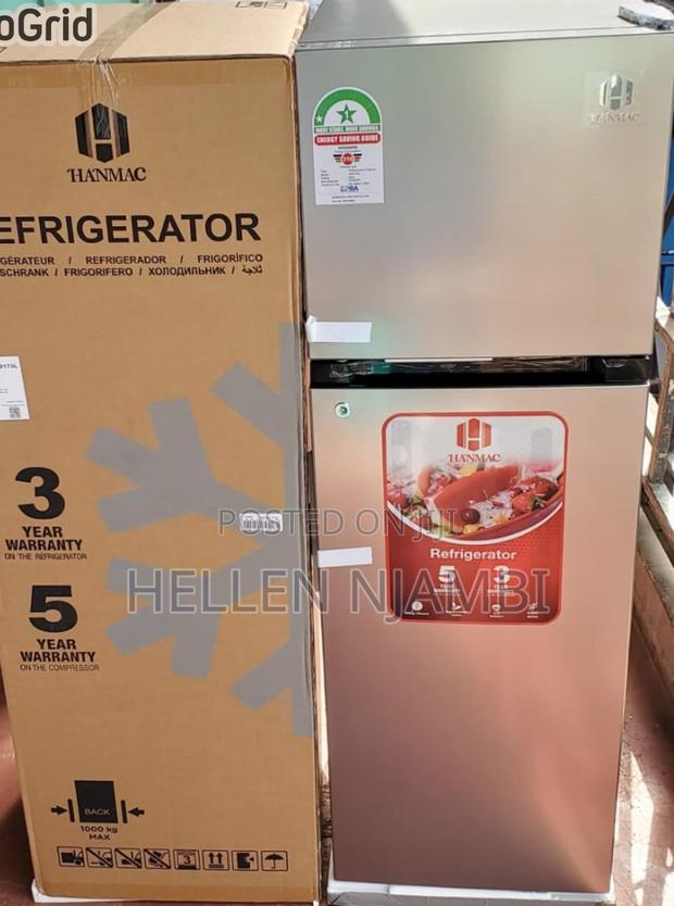 Hanmac 173l Large Capacity 2-Door Refrigerator - main view