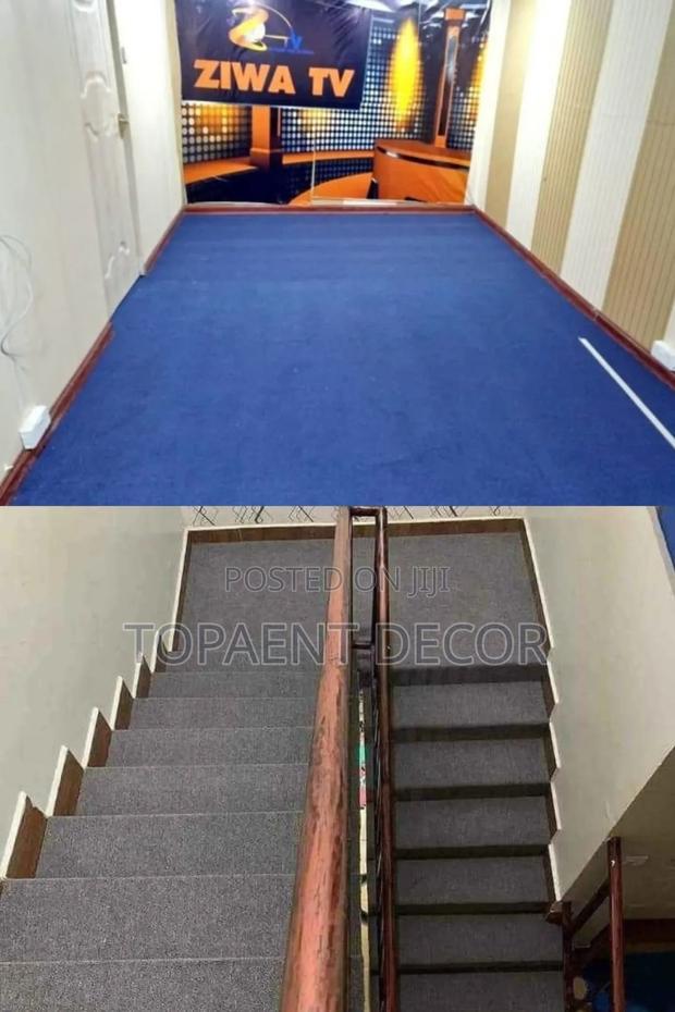 Blue and Grey 4mm Thick Flooring Solutions - main view