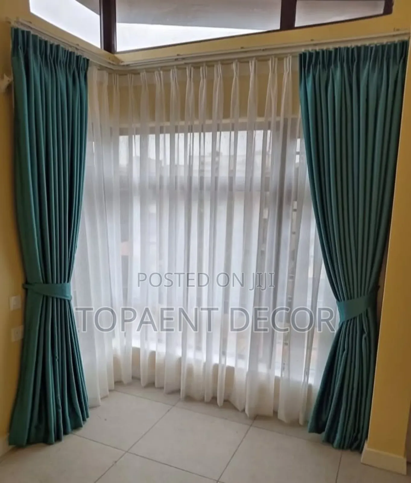Neatly Done Hook Window Curtains