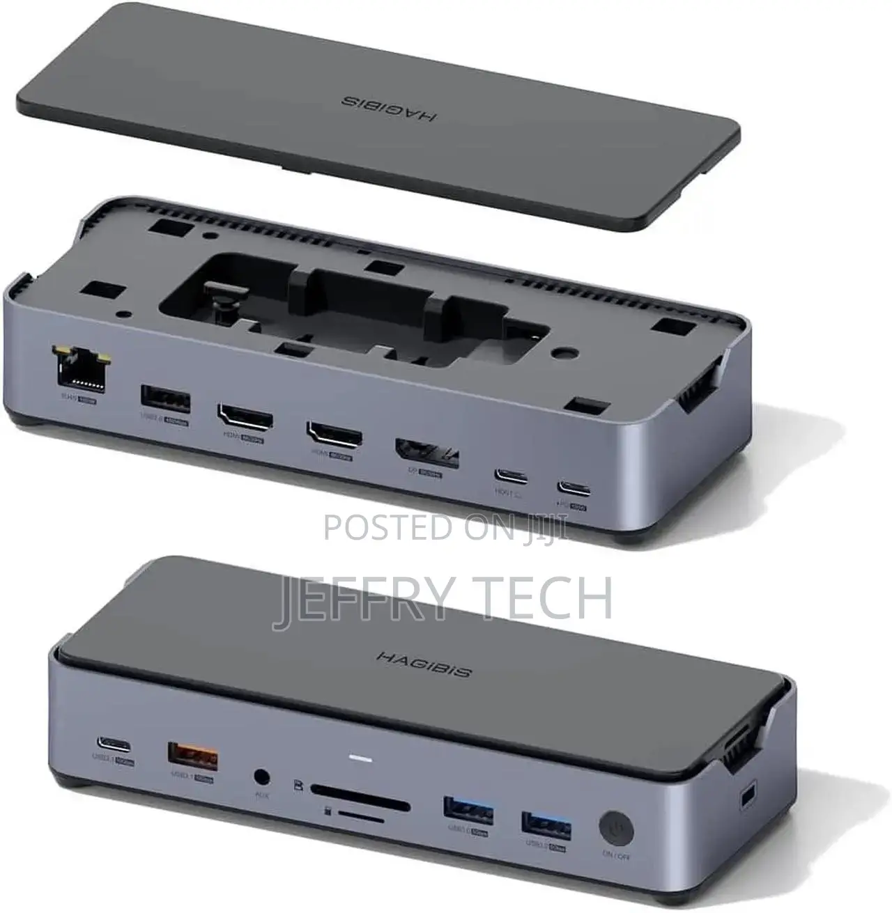 Usb C 15 in 1 Type C M.2 Ssd, Dp, Hdmi, 100w Pd3.0, Gigabit Rj4