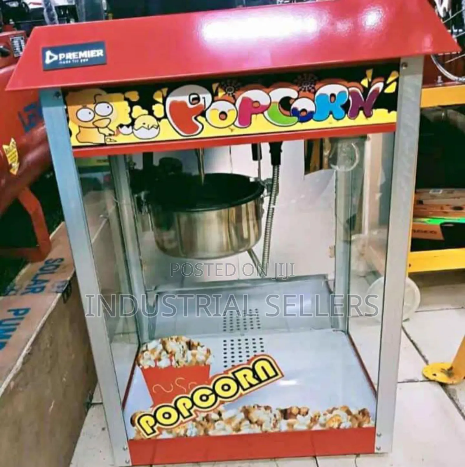 Brand New Imported Popcorn Machine - Premier