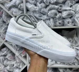 Laceless Vans