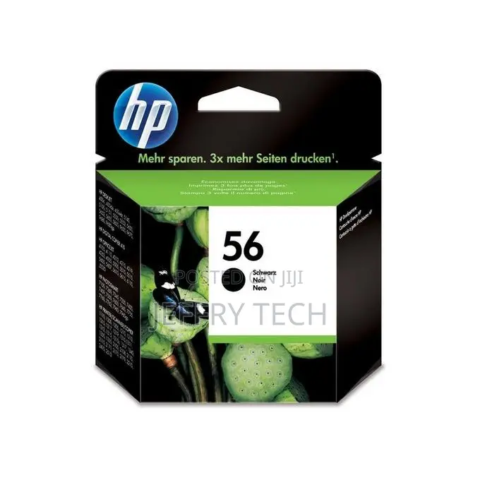 Hp 56 Black Original Ink Cartridge +Free Executive