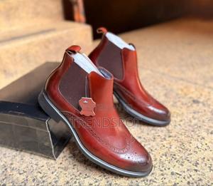 Franko Banatti Boot Coffee Pure Leather - main view