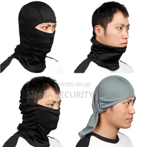 Brown Tactical Ski Mask Balaclava Full Face Cover Folding Military