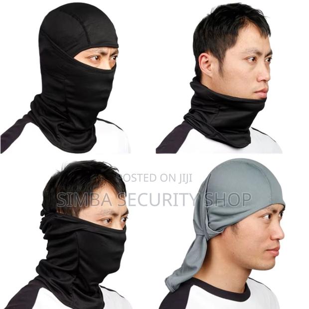 Brown Tactical Ski Mask Balaclava Full Face Cover Folding Military - thumbnail 5
