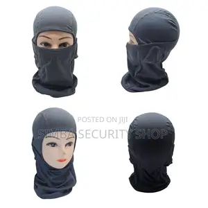 Grey Folding Tactical Breathable Balaclava One Hole Mask Fm6 Ski Gray