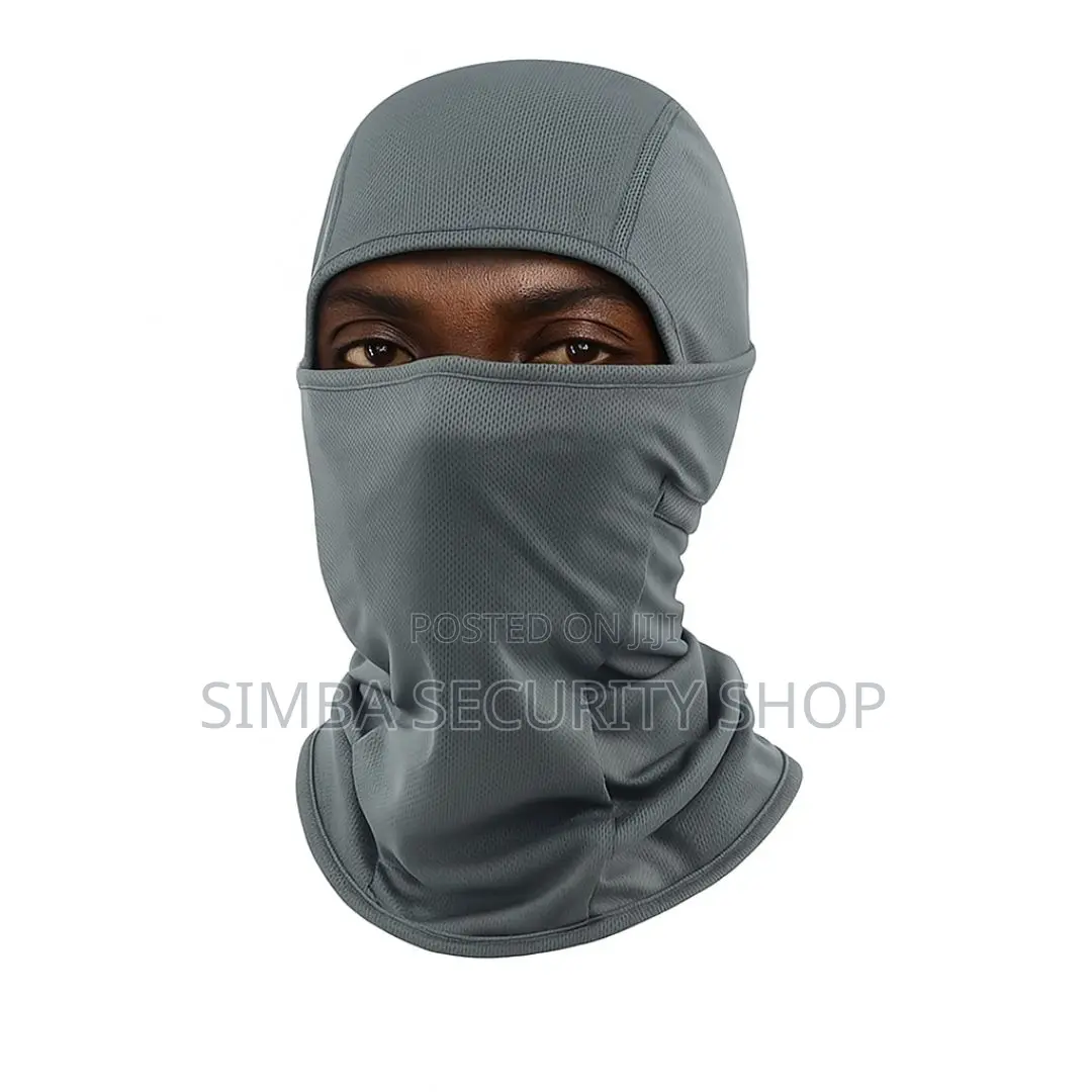 Grey Folding Tactical Breathable Balaclava One Hole Mask Fm6 Ski Gray