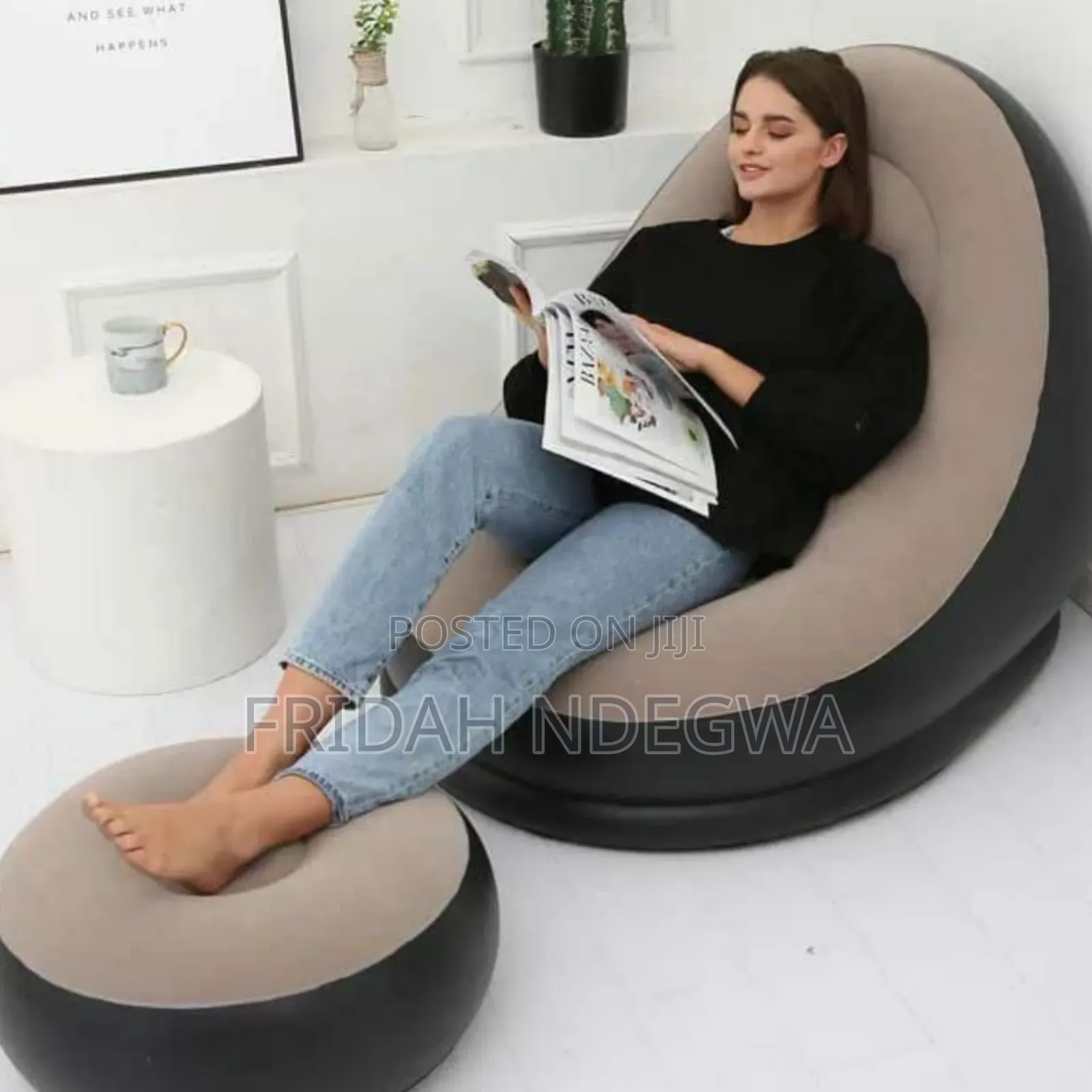 Inflatable Deluxe Lounge / Inflatable Seat  (2pcs Sets)