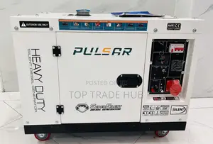 Pulsar Hybrid Silent Diesel Generator 15kva 3phase&Single Phase + Ats