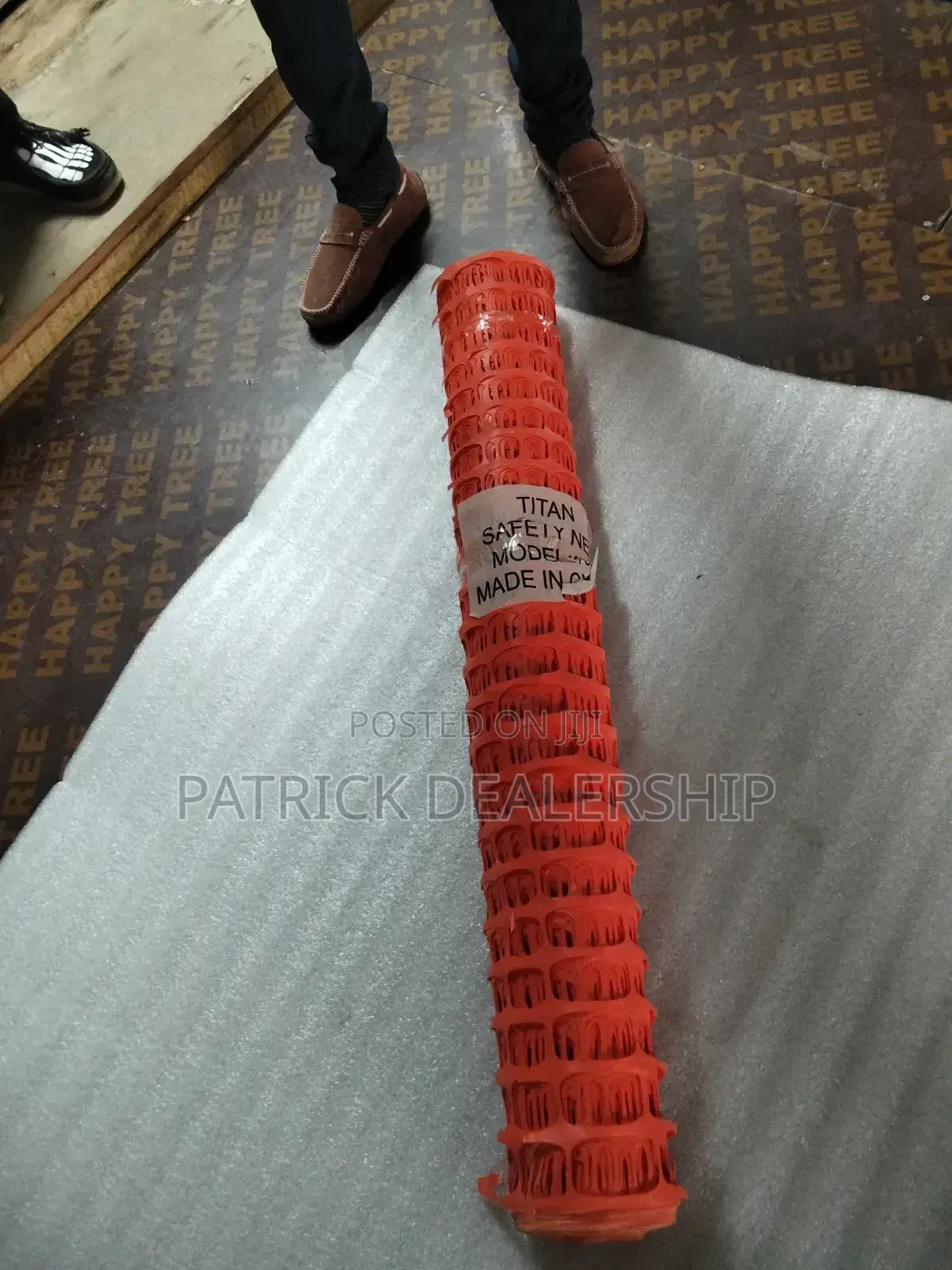 Orange Barrier Fence