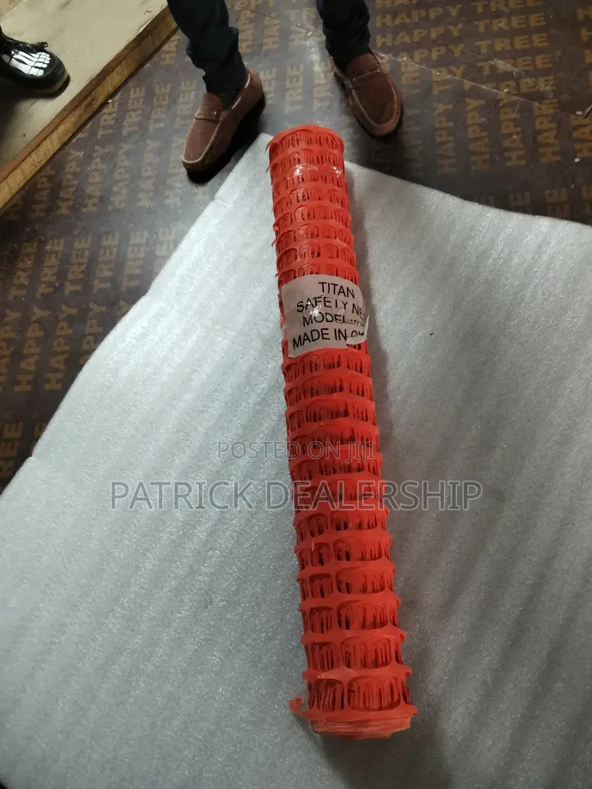Orange Barrier Fence