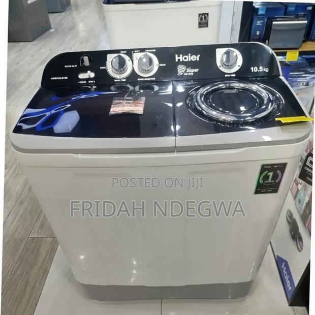 Haeir 10.5kgs Twin Tub Semi Automatic Washing Machine
