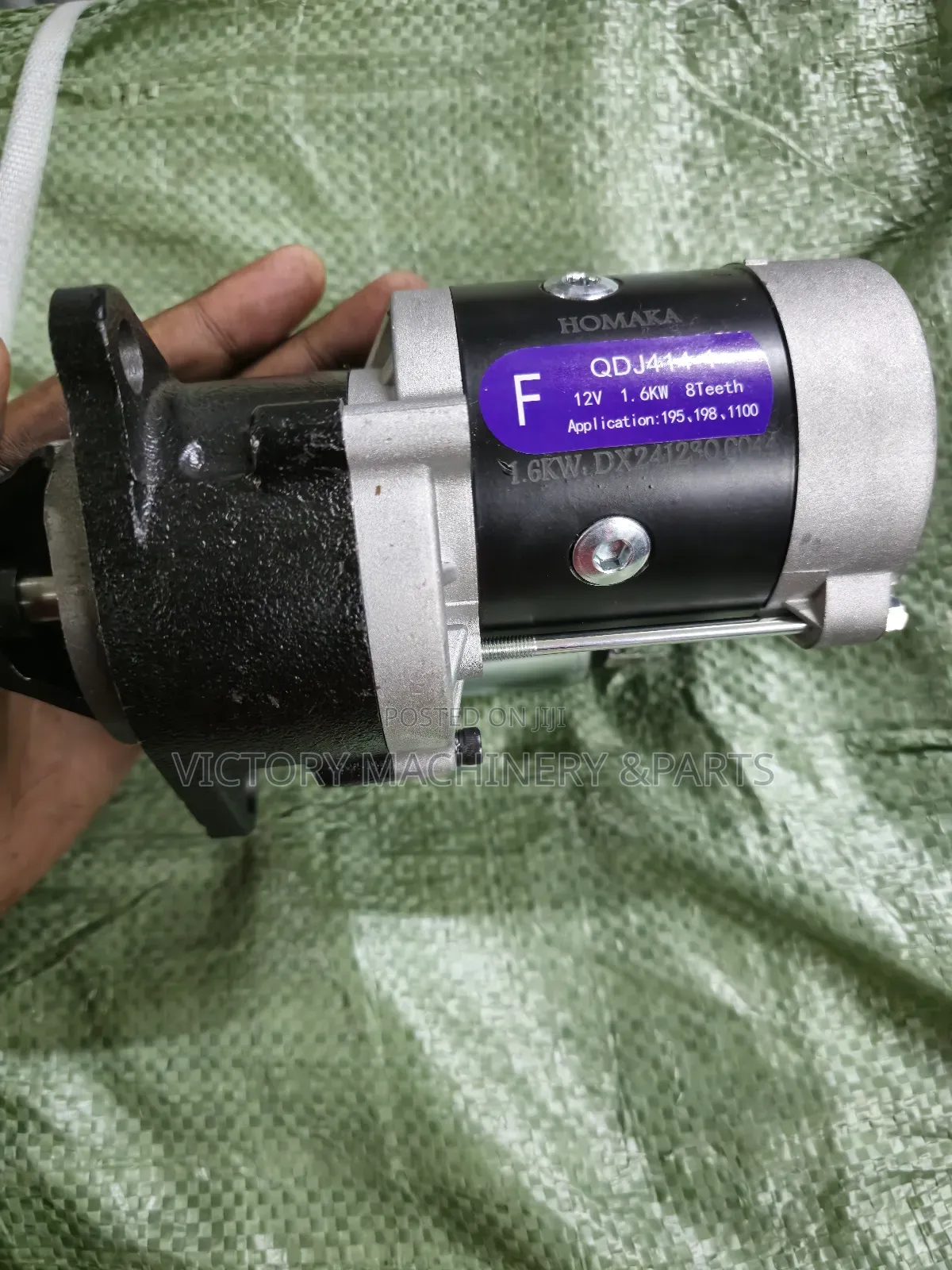 195f/1100f Generator Electric Starter/Motor for Diesel Machines