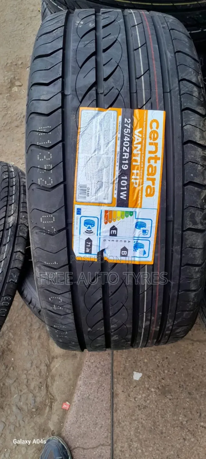 275/40r19 Centara