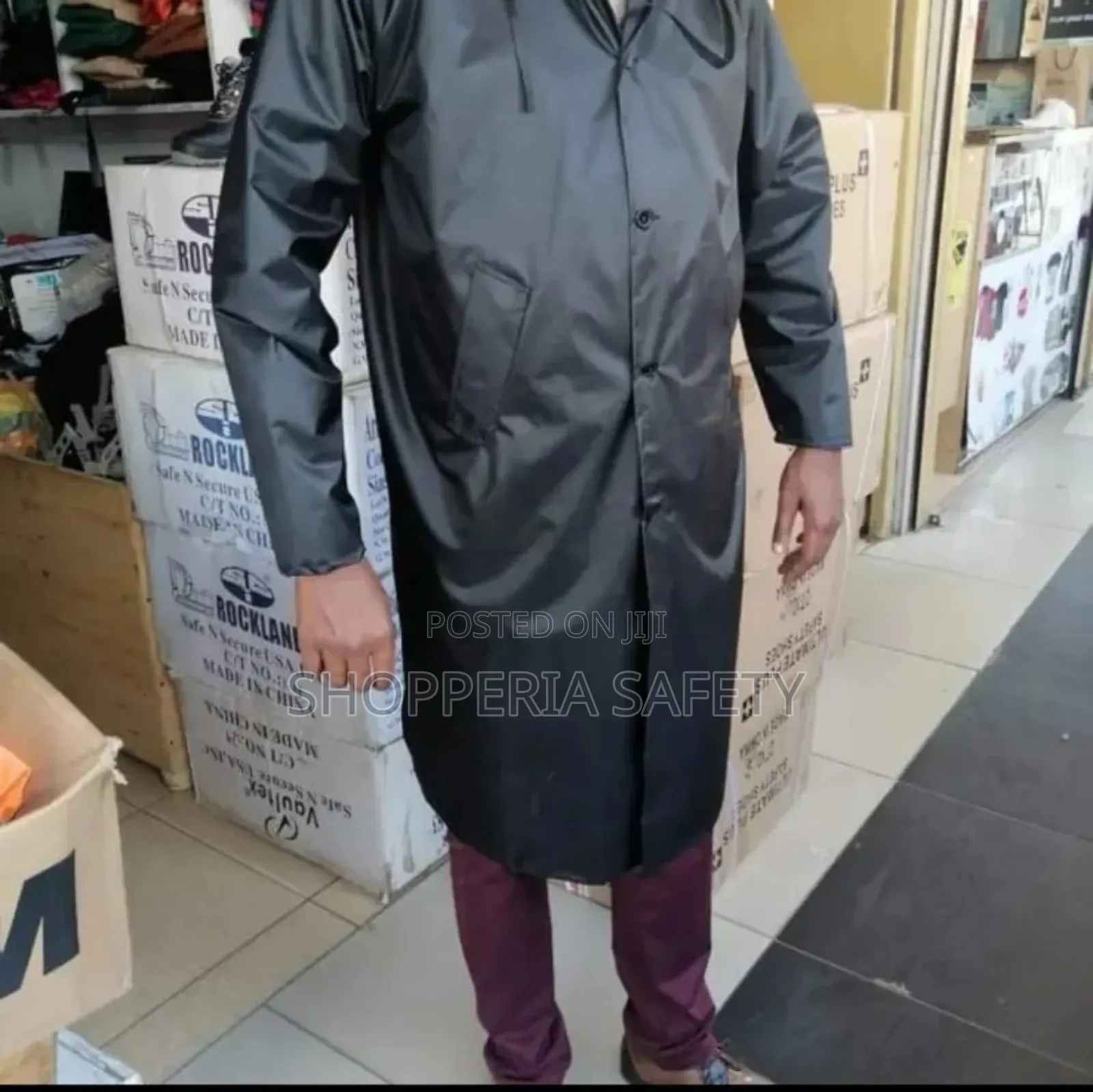 Raincoat With Inner Lining