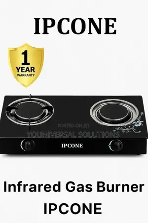 Ipcone 2 Burner Infrared Cooker