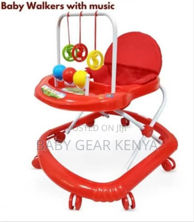 Sturdy Baby Walker for Safe First Steps - main view