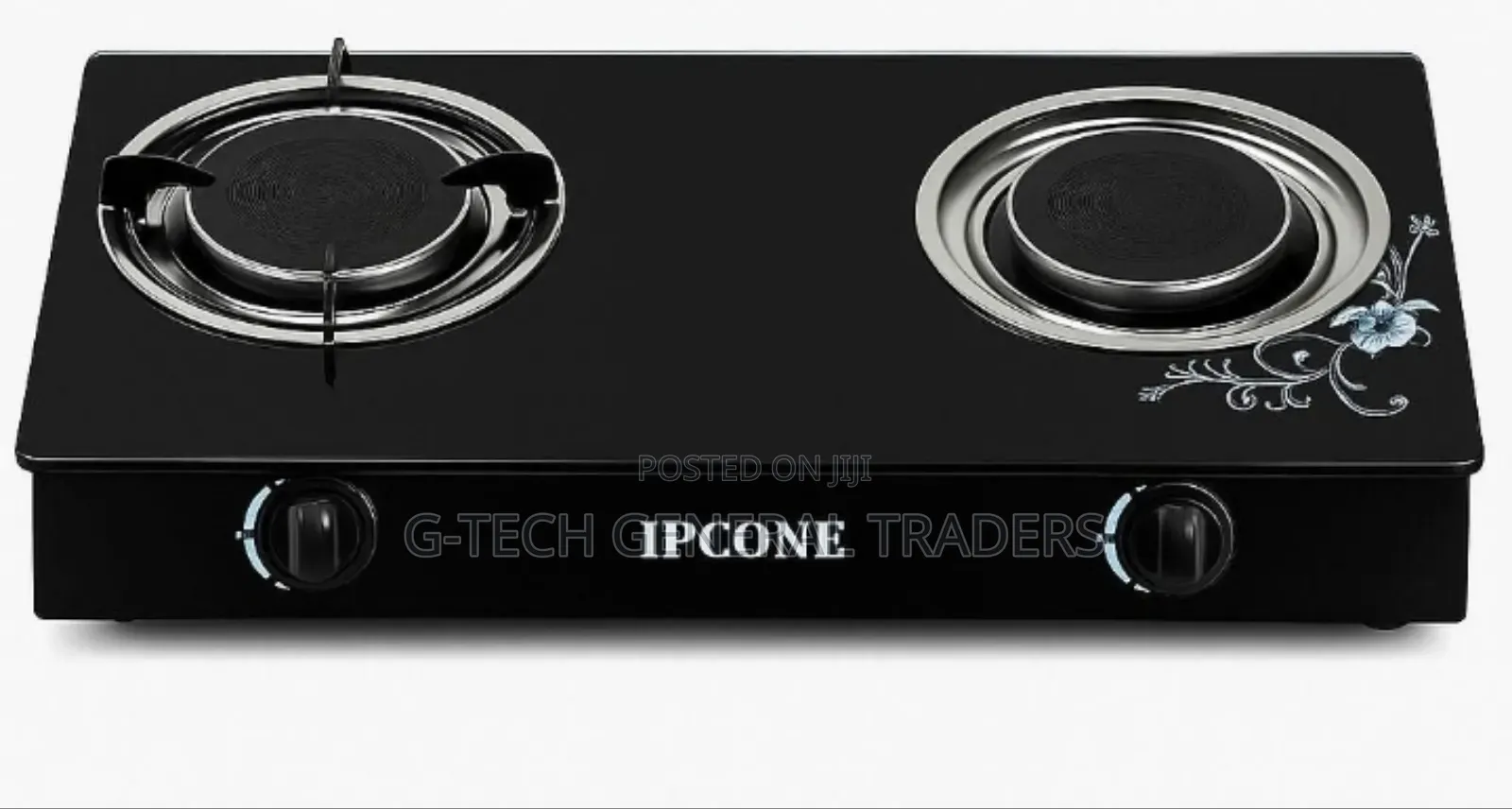 Ipcone 2 Burner Energy Saver Infrared Table Top Cooker