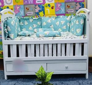 Baby Cot With Bedding Set – Ready for Baby” - main view