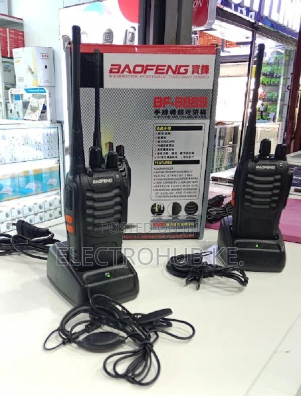3km Range 1pair (2 Units) Baofeng 888s Walkie Talkies