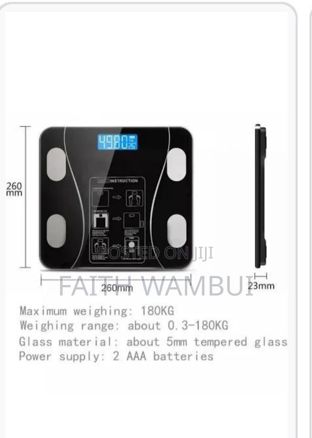 Quality 180kg Personal Weighing Scale/Bmi Personal Scale