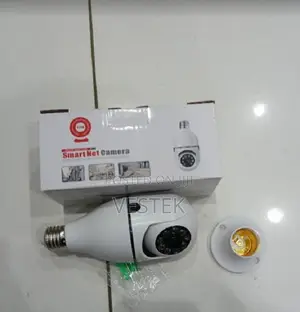 Quality V380 Pro CCTV Bulb Single Lens Rotating Camera 1080p 2mp