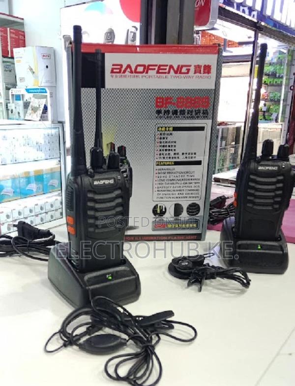Portable 3km Range Bf-888s VHF/Uhf Transceiver Walkie Talkies. - main view
