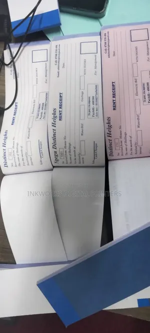 A6 Receipt Book - Landscape