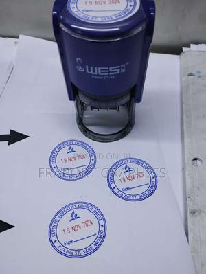 Self Inking Rubber Stamps With Adjustable Dates - thumbnail 2