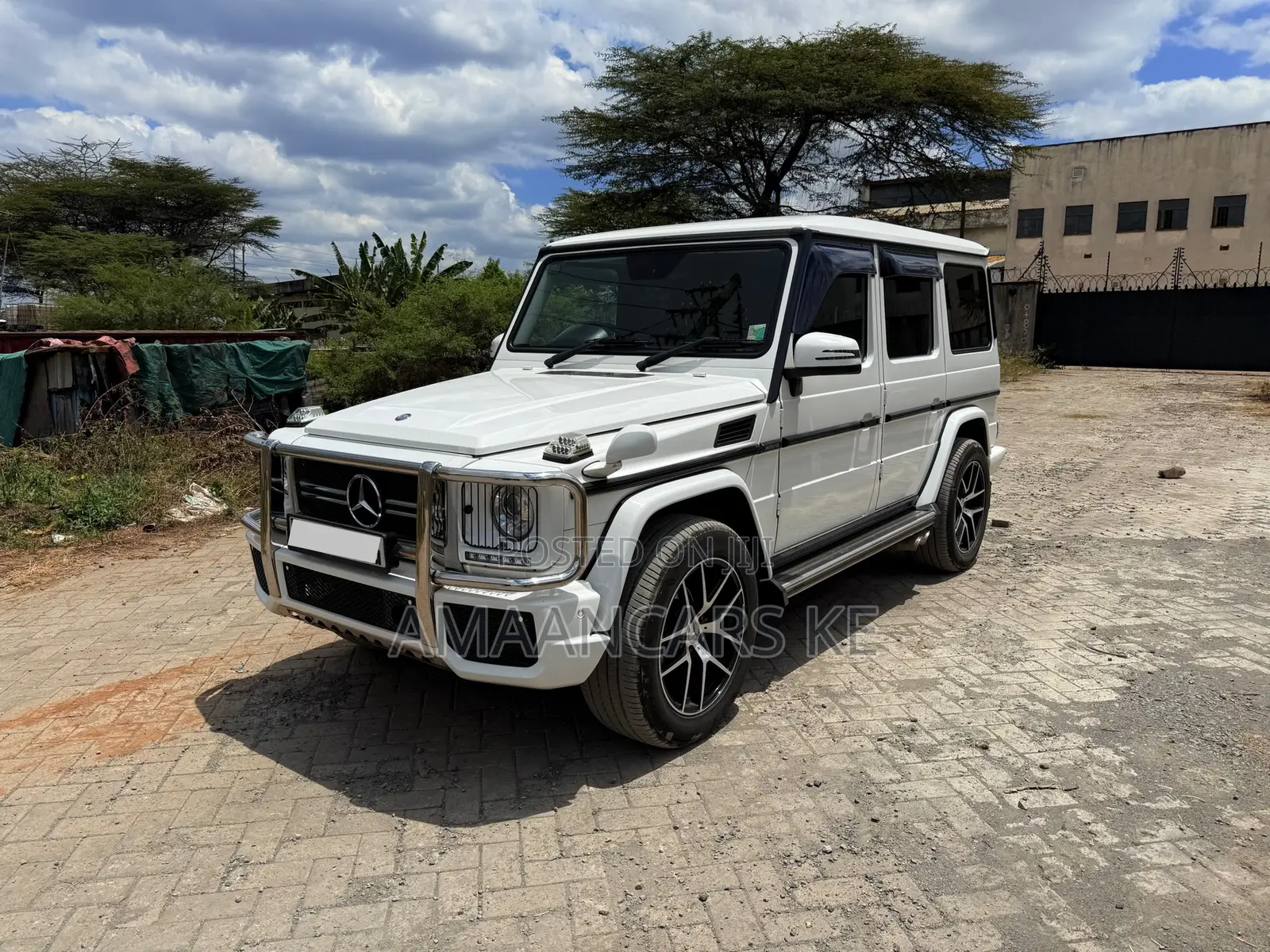 Mercedes-Benz G-Class G 350 BlueTEC 2015 White