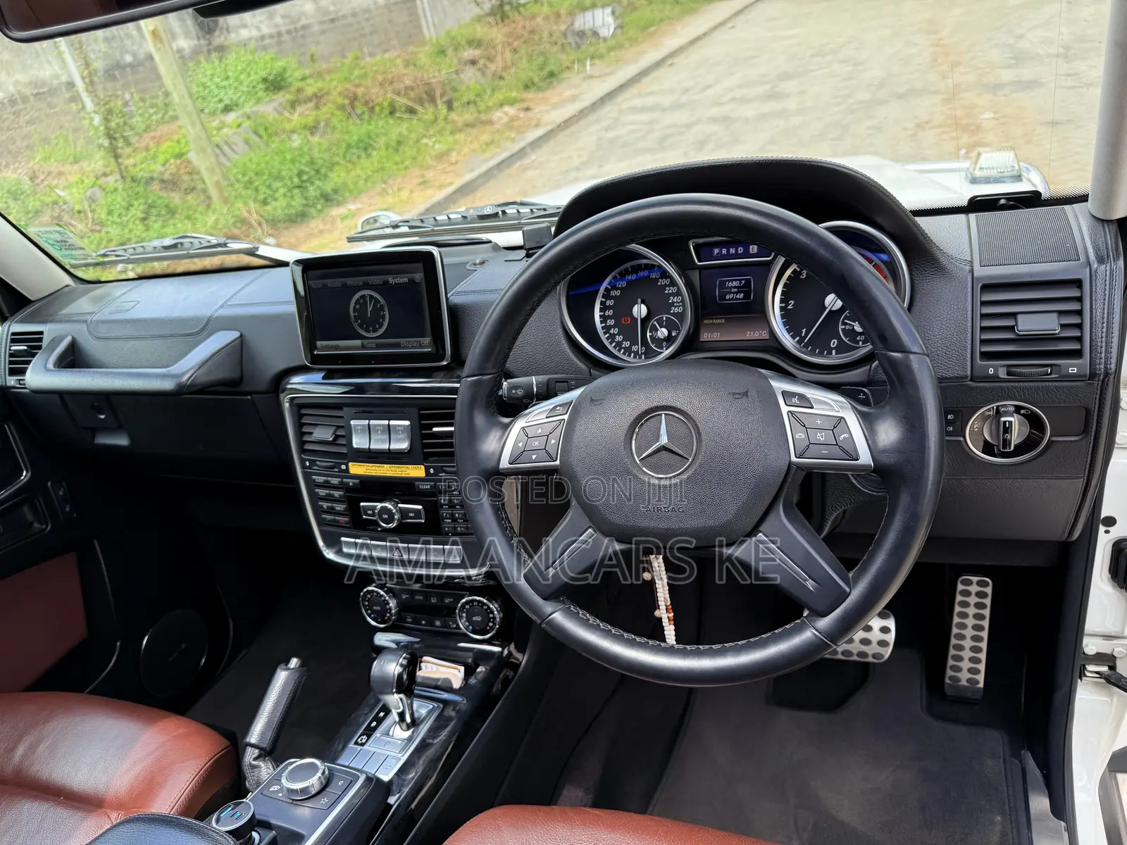 Mercedes-Benz G-Class G 350 BlueTEC 2015 White