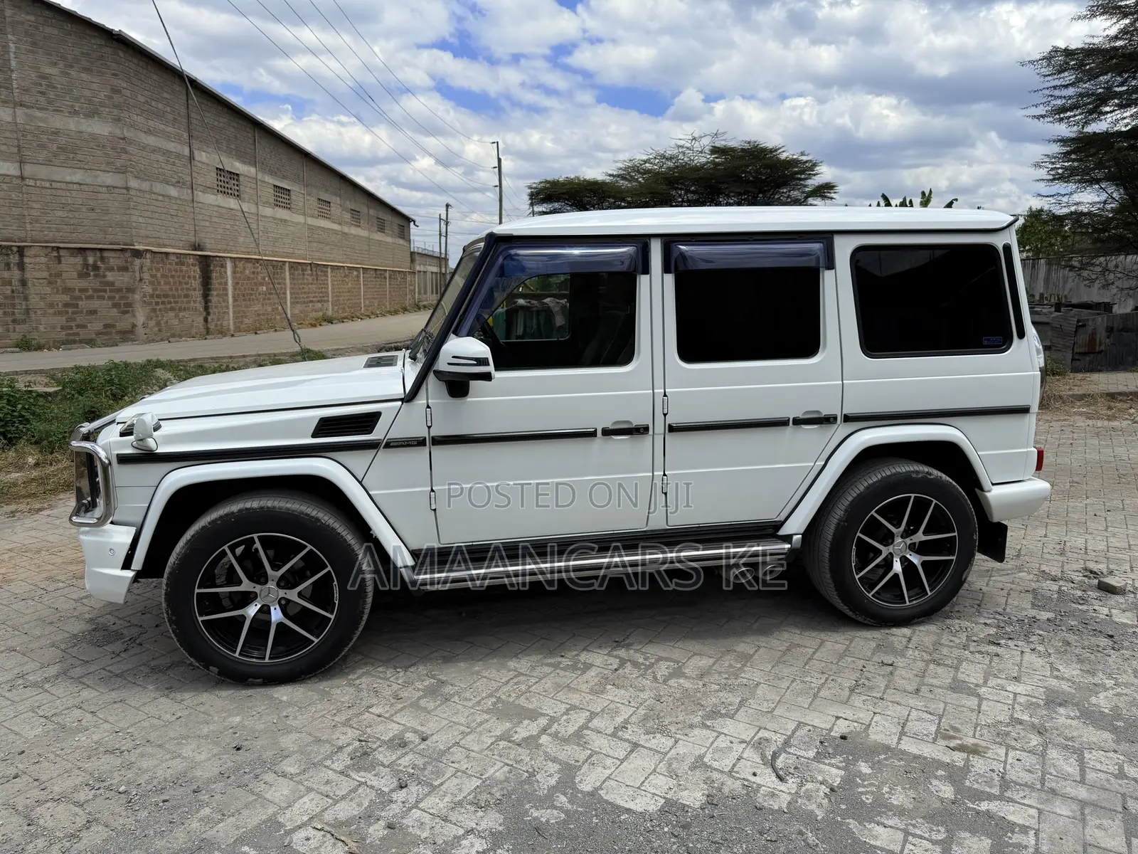 Mercedes-Benz G-Class G 350 BlueTEC 2015 White