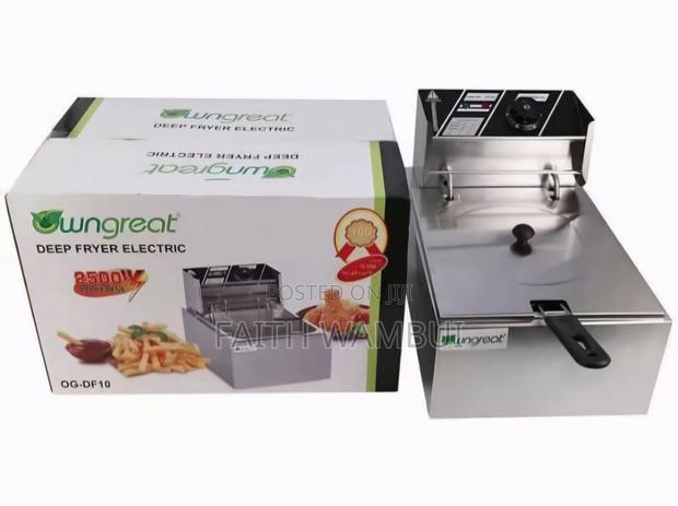 Quality 6 Litres Single Commercial Deep Fryer Machine - main view